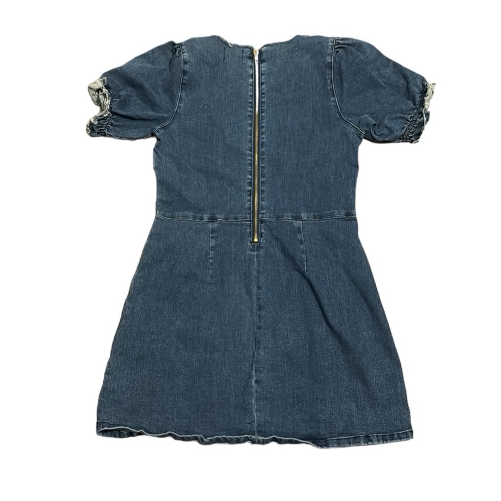 SHOW ME YOUR MUMU Zoey denim dress maritime blue - Picture 8 of 9